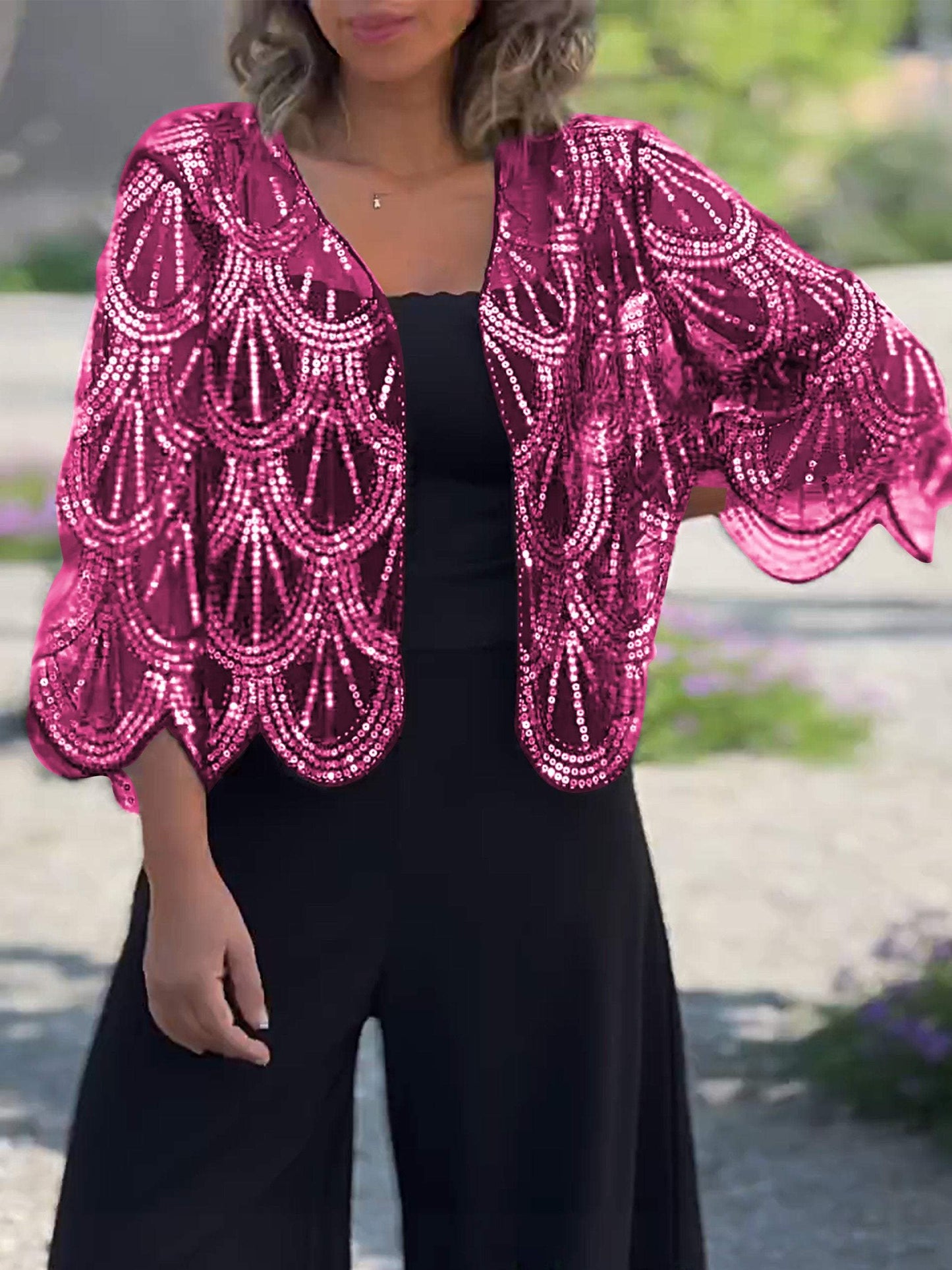 Yasmin - Moderigtig, afslappet cardigan